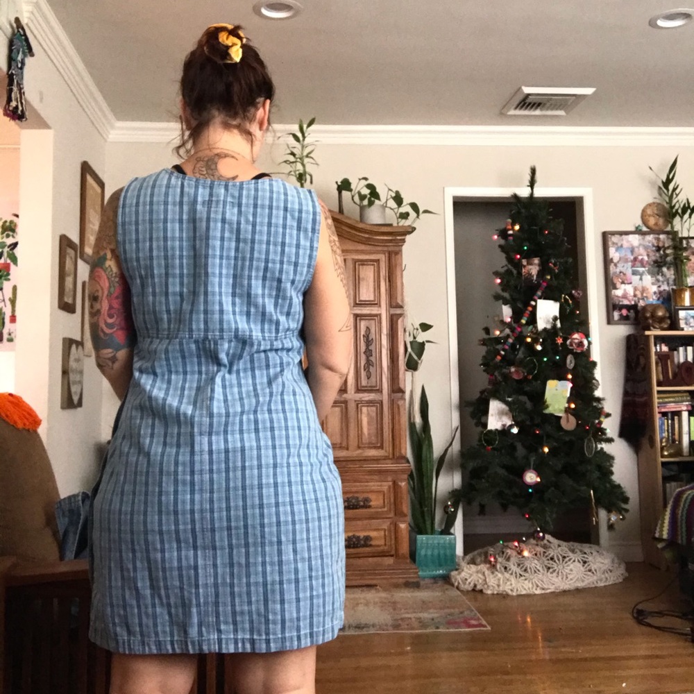 Vintage Pinafore Dress - Picture 3 of 11